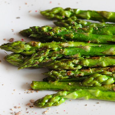 Oven Roasted Asparagus with Truffle Butter